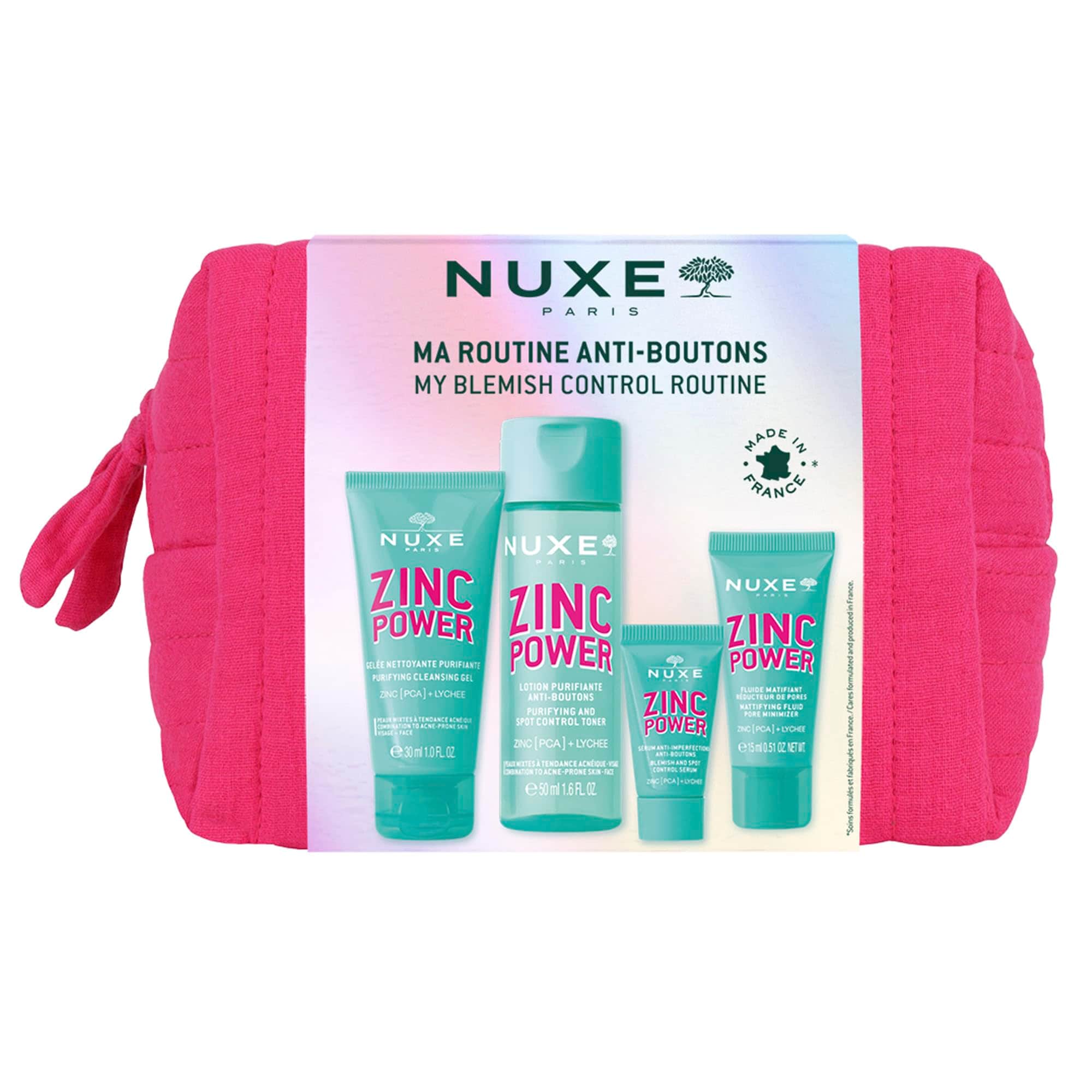 Nuxe Neceser Zinc Power