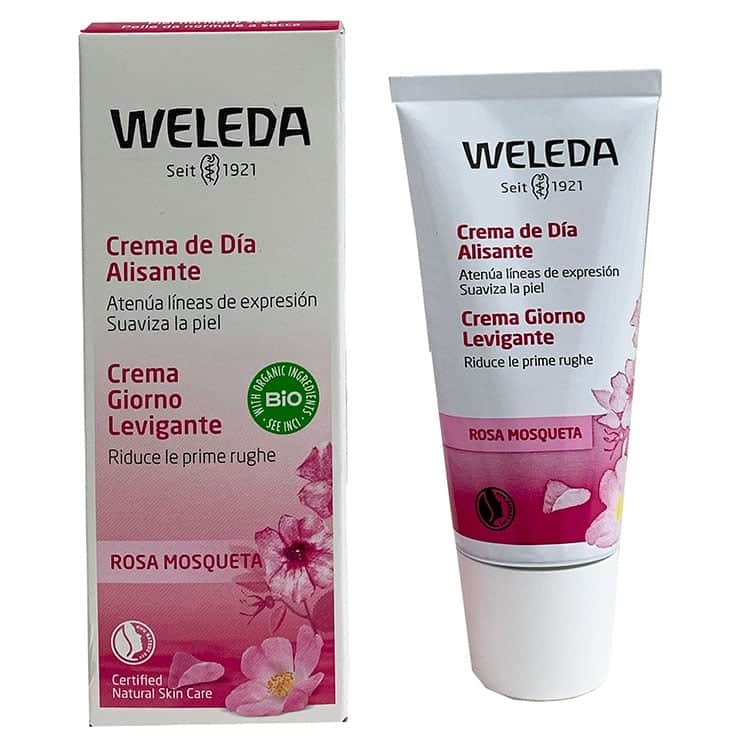 Weleda Crema día alisante rosa mosqueta antiedad 50ml