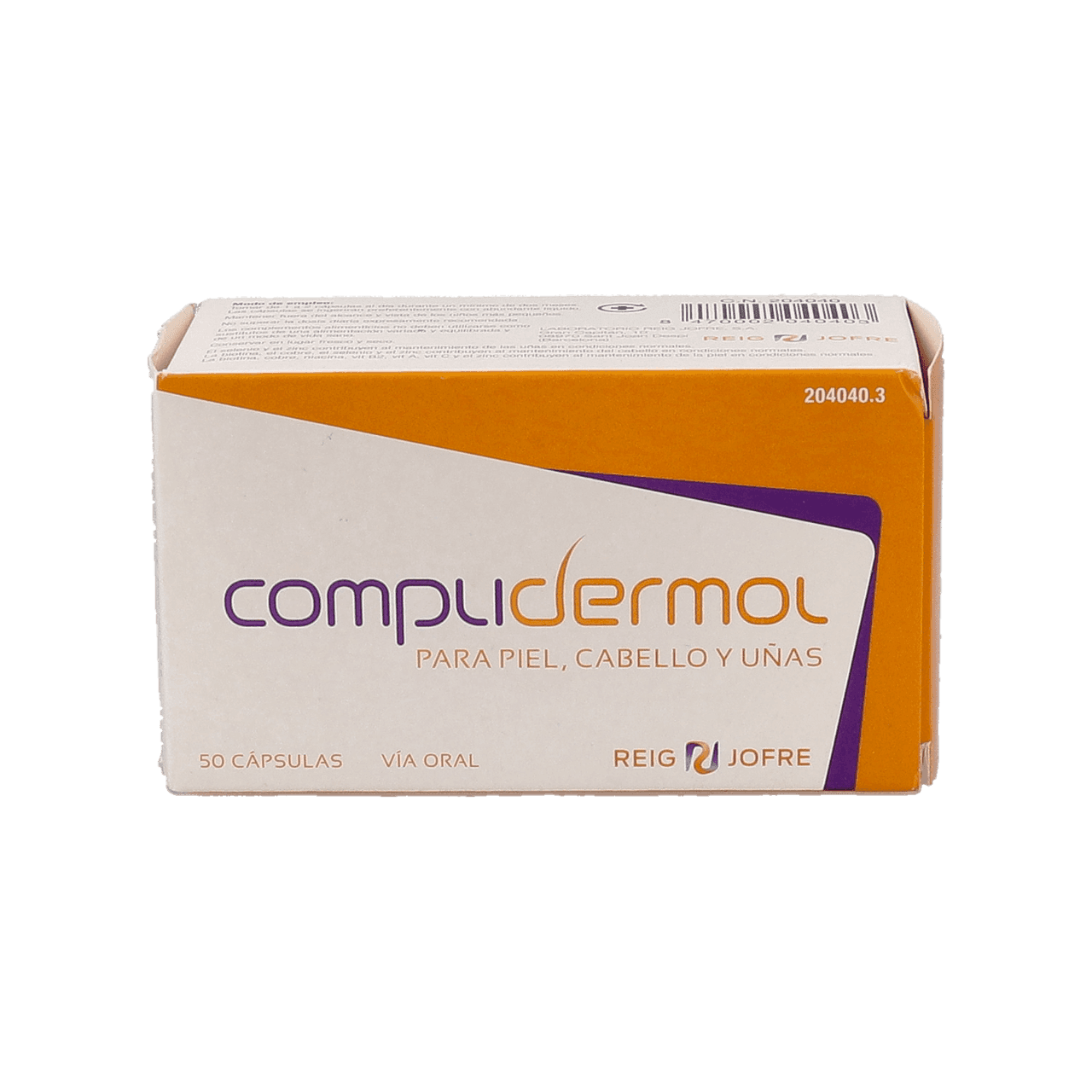 Complidermol 50 capsulas