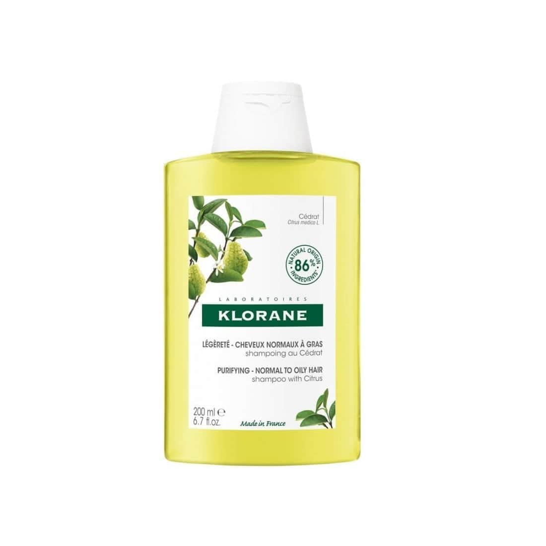 Klorane Champú a la Pulpa de Cidra 200ml