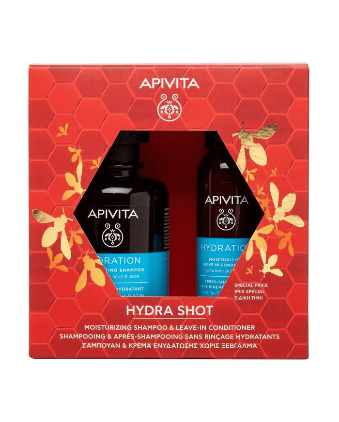 Apivita Pack Hidratación Champú 250ml + Acondicionador 100ml