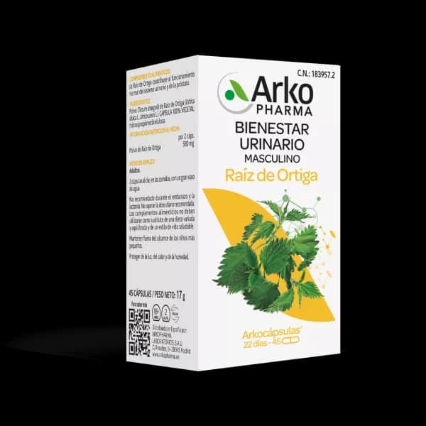 Arkopharma Arkocápsulas Raíz de Ortiga 45 cápsulas