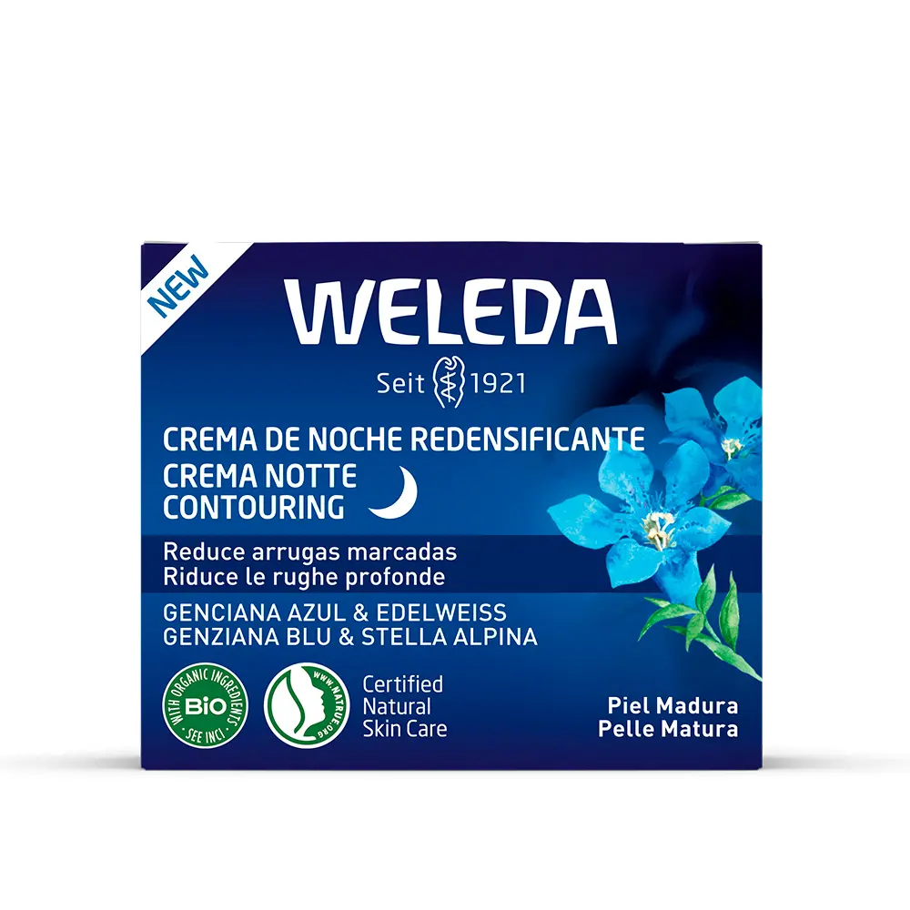 Weleda Crema Noche Redensificante Genciana Azul 40ml